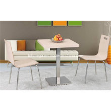 HPL Stainless Steel Restaurant Dining Table Set (FOH-BC10)